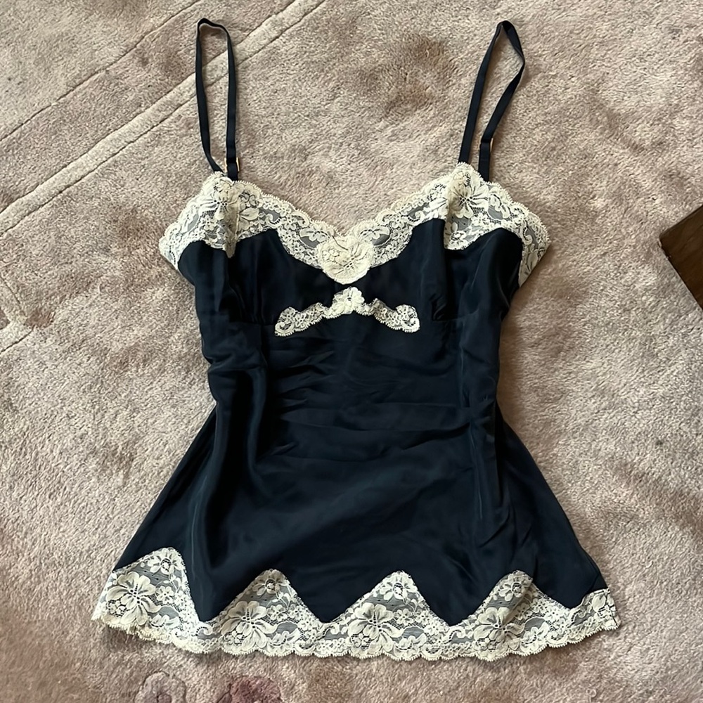 NWT express silk lace tank top